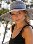 Rigon Bermuda Capeline Hat - Black/White