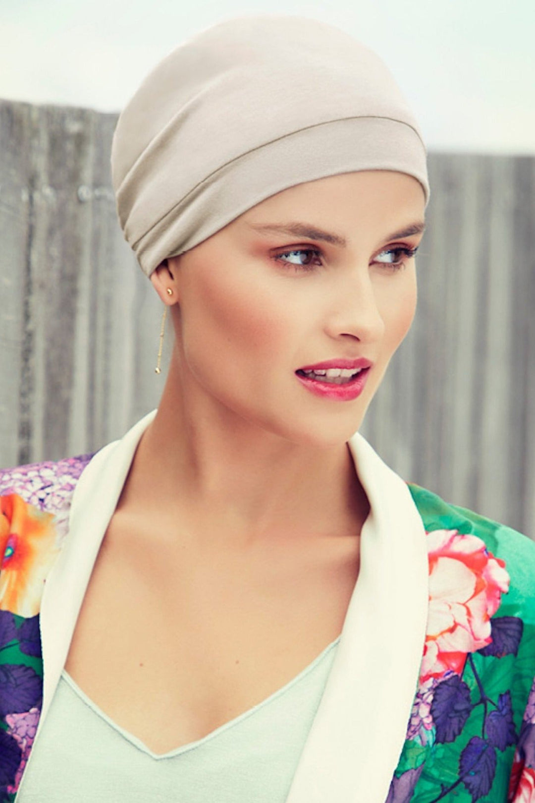 Christine Viva Laura Turban - Light Beige - Erilan