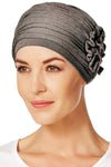 Christine Lotus Turban - Warm Brown Melange
