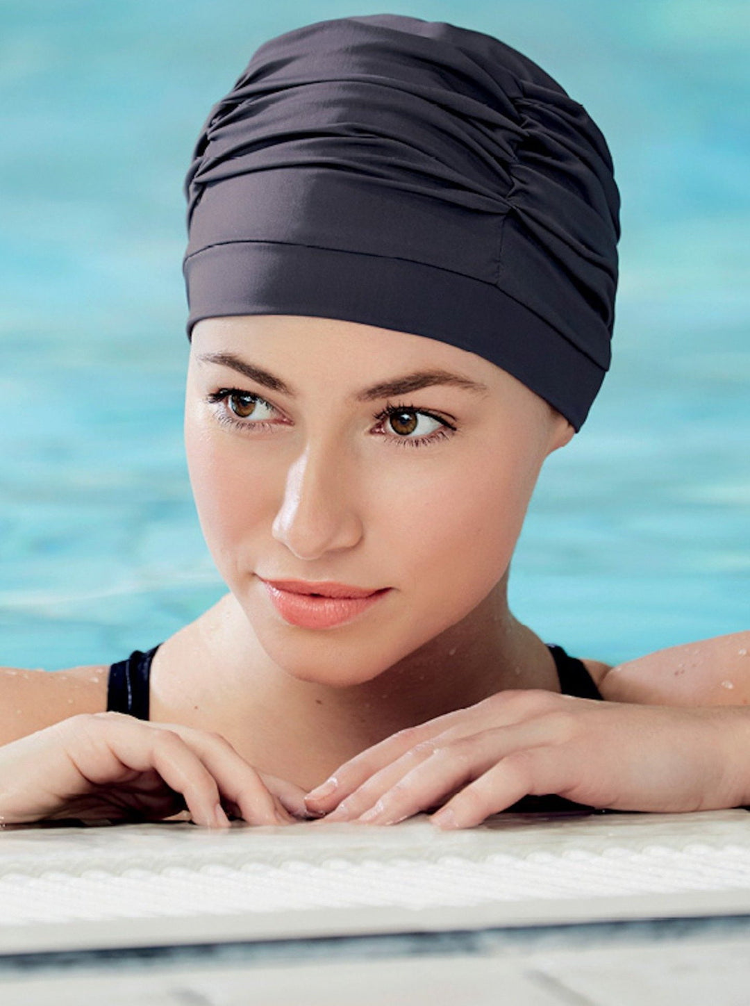 Christine Hydrotherapy Swim Cap - Navy - Erilan