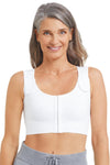 Amoena Sina Seamless Surgical Bra - White