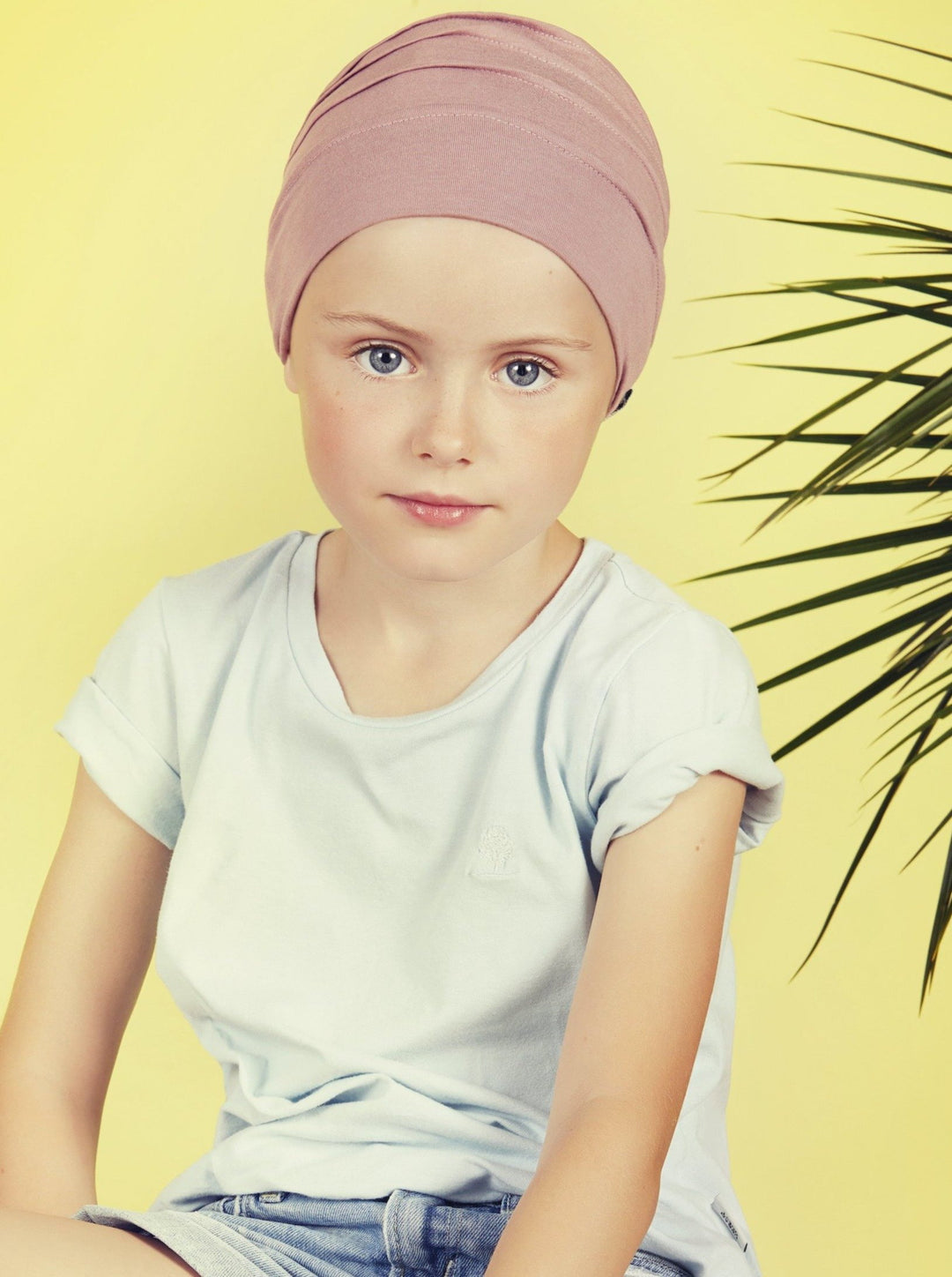 Christine Petite Peanut Tiger Turban (Petite Ladies & Children) - Woodrose - Erilan