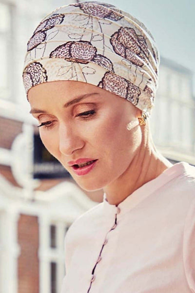 Christine Yoga Turban -  Blooming Pinks - Erilan