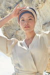 Christine Viva Mary Turban - Grey Cappuccino Mix