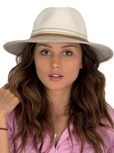 Cancer Council Heritage Town & Country Summer Hat - Ivory/Bronze - Erilan