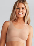 Amoena Amy Wire Free Mastectomy Bra - Seamless Rose Nude