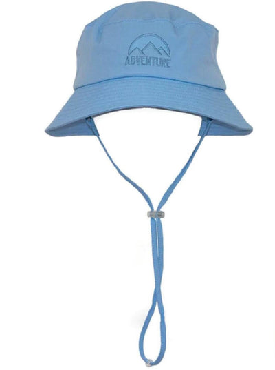 Rigon Kids Fleecy Lined Adventure Bucket Hat - Light Blue - Erilan