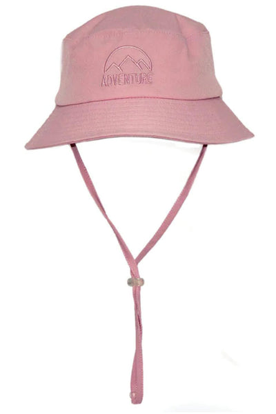 Rigon Kids Fleecy Lined Adventure Bucket Hat - Pink - Erilan