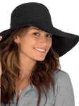 Cancer Council Endless Summer Resort Sun Hat - Solid Black