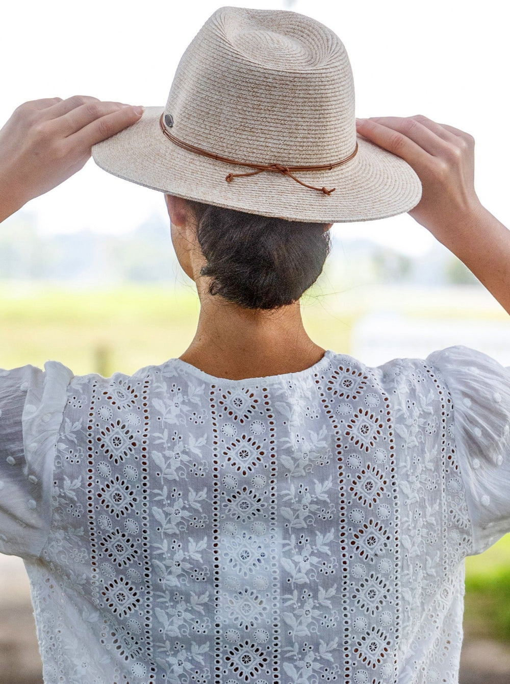 Rigon Avoca Flexibraid Fedora - Oatmeal - Erilan