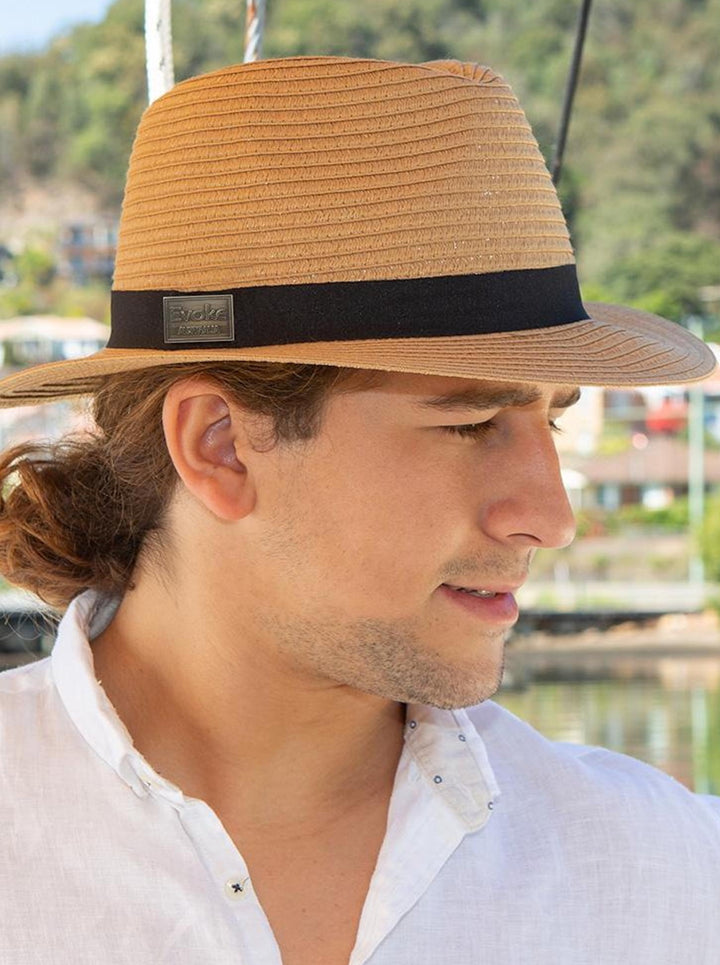 Evoke Reef Unisex Panamate - Caramel - Erilan