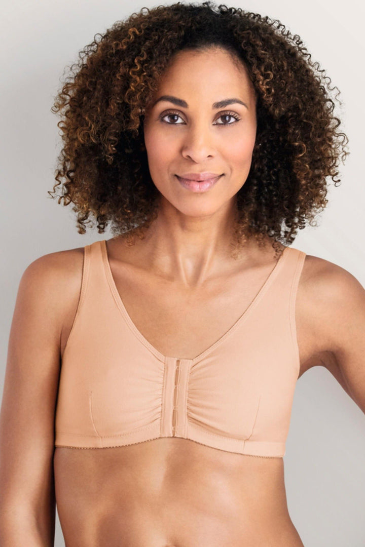 Amoena Frances Wire Free Mastectomy Bra - Nude - Erilan