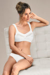 Amoena Isadora  Wire Free Mastectomy Bra - White