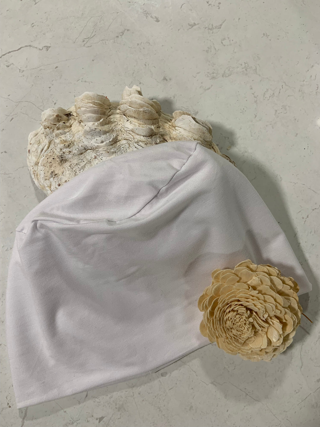 Sayshells Bamboo NightCap - White - Erilan