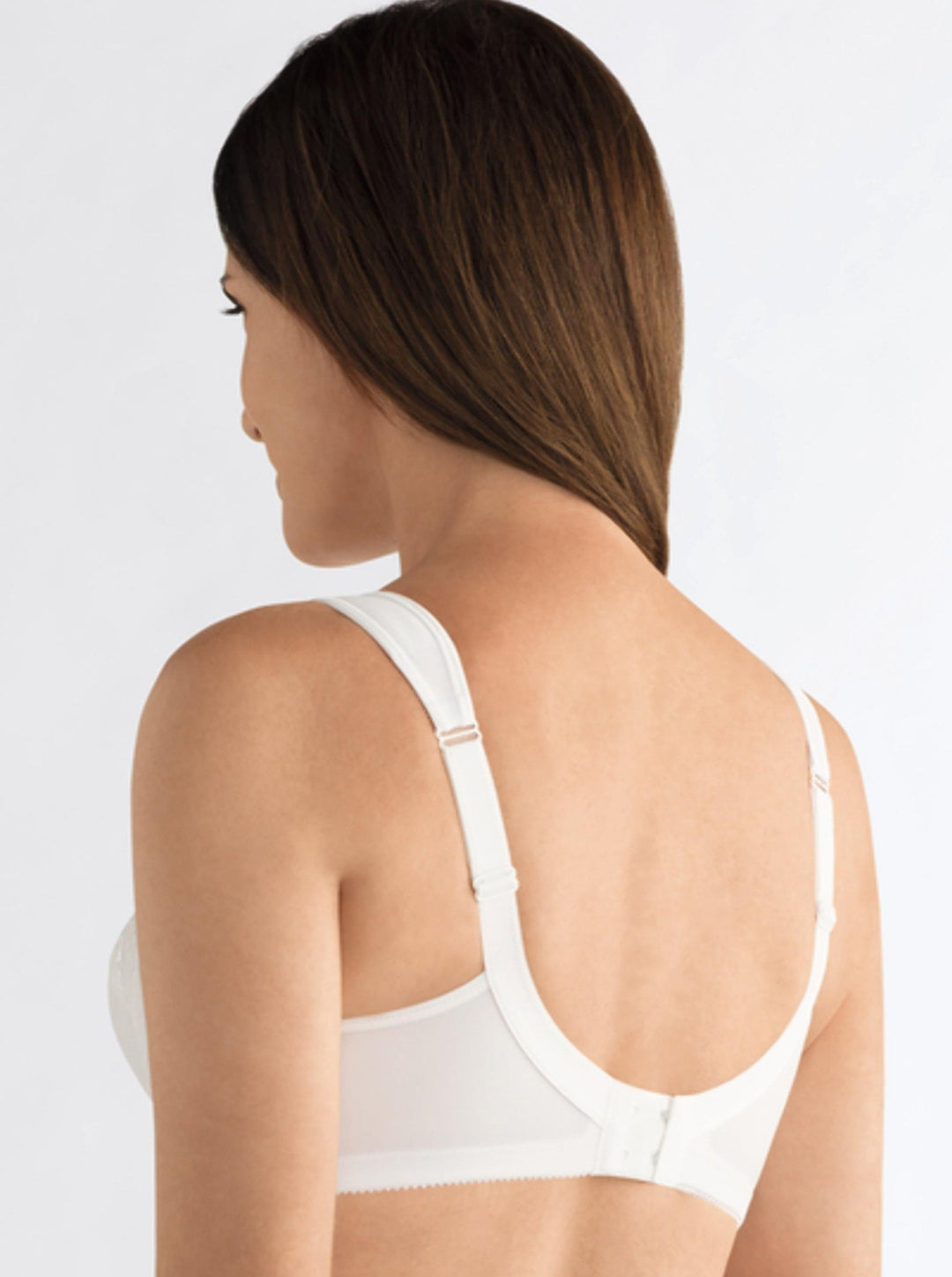 Amoena Isadora  Wire Free Mastectomy Bra - White - Erilan