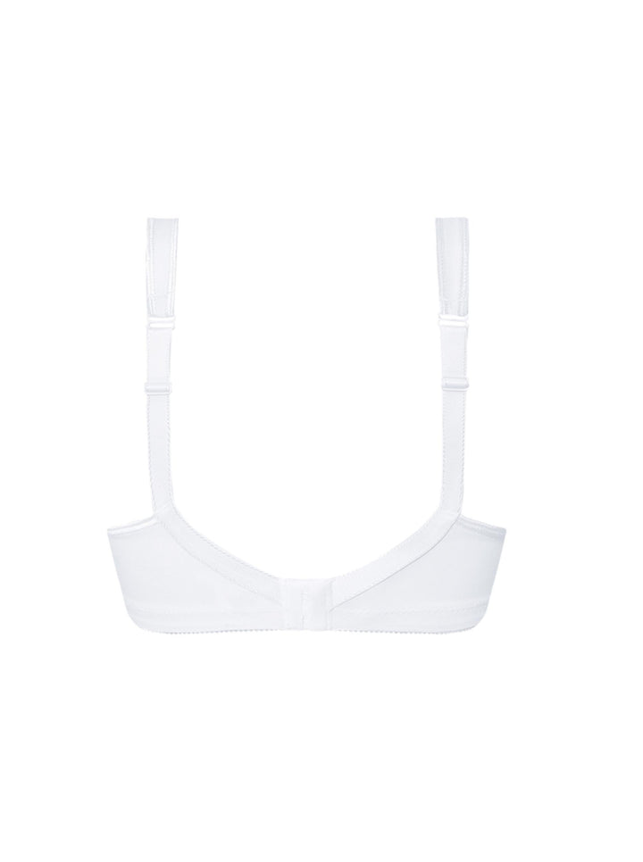 Amoena Isadora  Wire Free Mastectomy Bra - White - Erilan