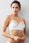Amoena Karolina Underwire Mastectomy Bra - White/Sand