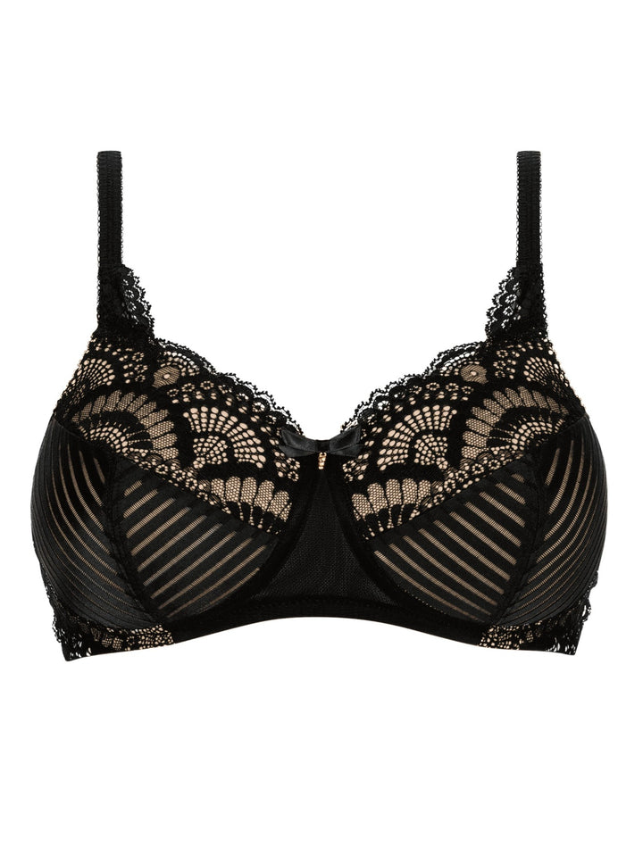 Amoena Karolina Padded Wire Free Mastectomy Bra - Black - Erilan