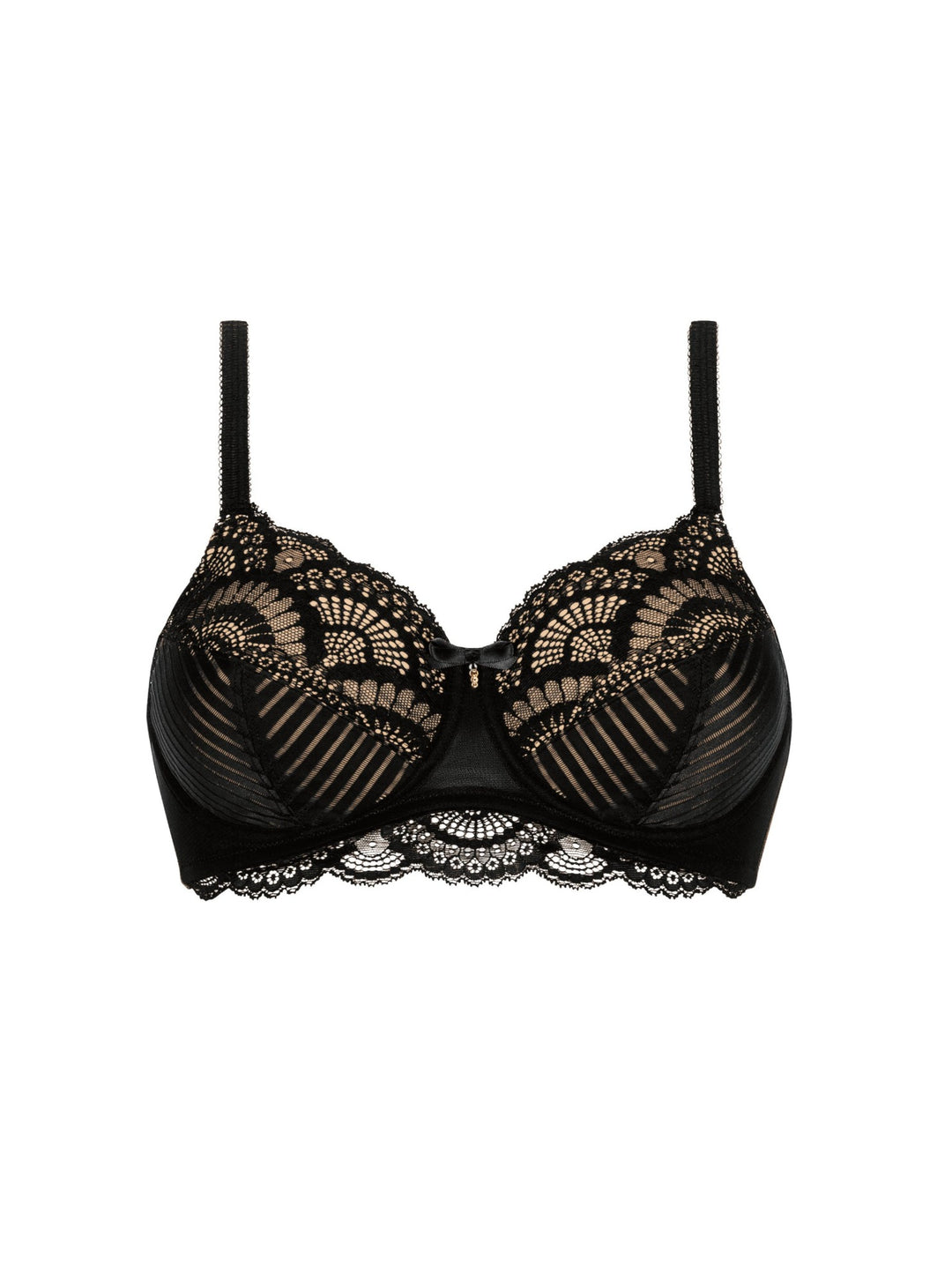 Amoena Karolina Underwire Mastectomy Bra - Black - Erilan