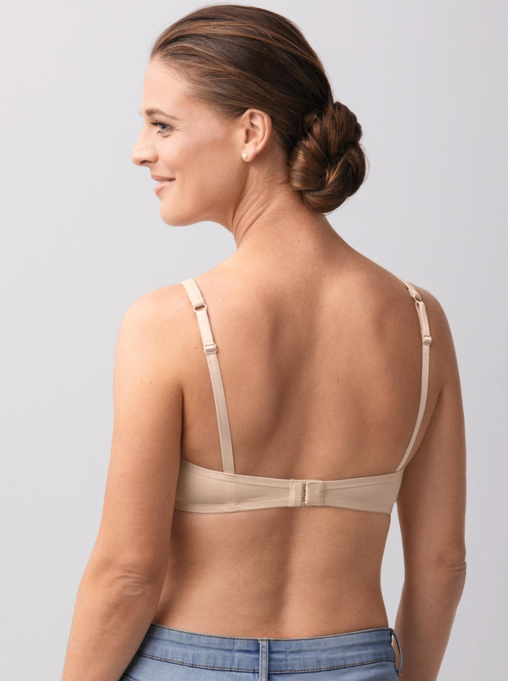 Amoena Lara Wire Free Padded Mastectomy Bra - Nude - Erilan