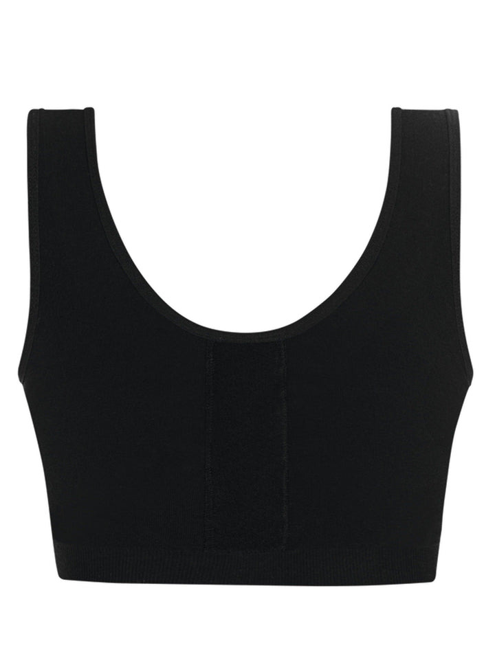 Amoena Leyla Seamless Surgical Bra - Black - Erilan