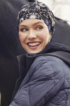 Christine Lotus Linen Turban - Modern Paisley
