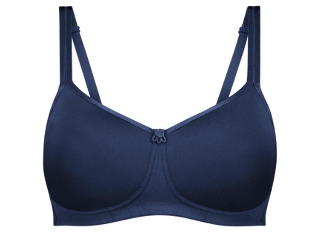 Amoena Mara Padded Mastectomy Bra - Dark Blue - Erilan