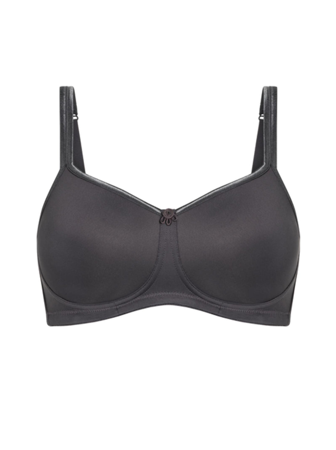 Amoena Mara Padded Mastectomy Bra - Dark Grey - Erilan