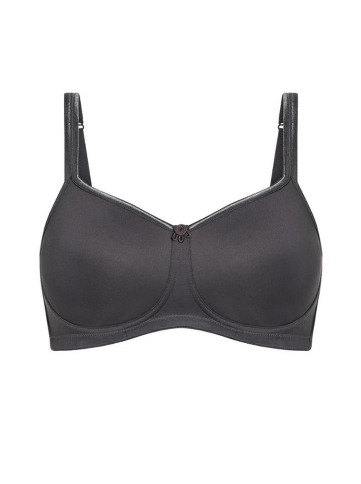 Amoena Mara Padded Mastectomy Bra - Dark Grey - Erilan