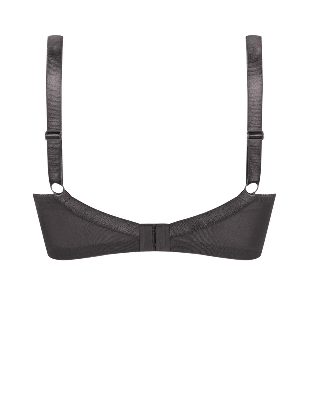 Amoena Nancy Front Fastening Mastectomy Bra - Dark Grey - Erilan
