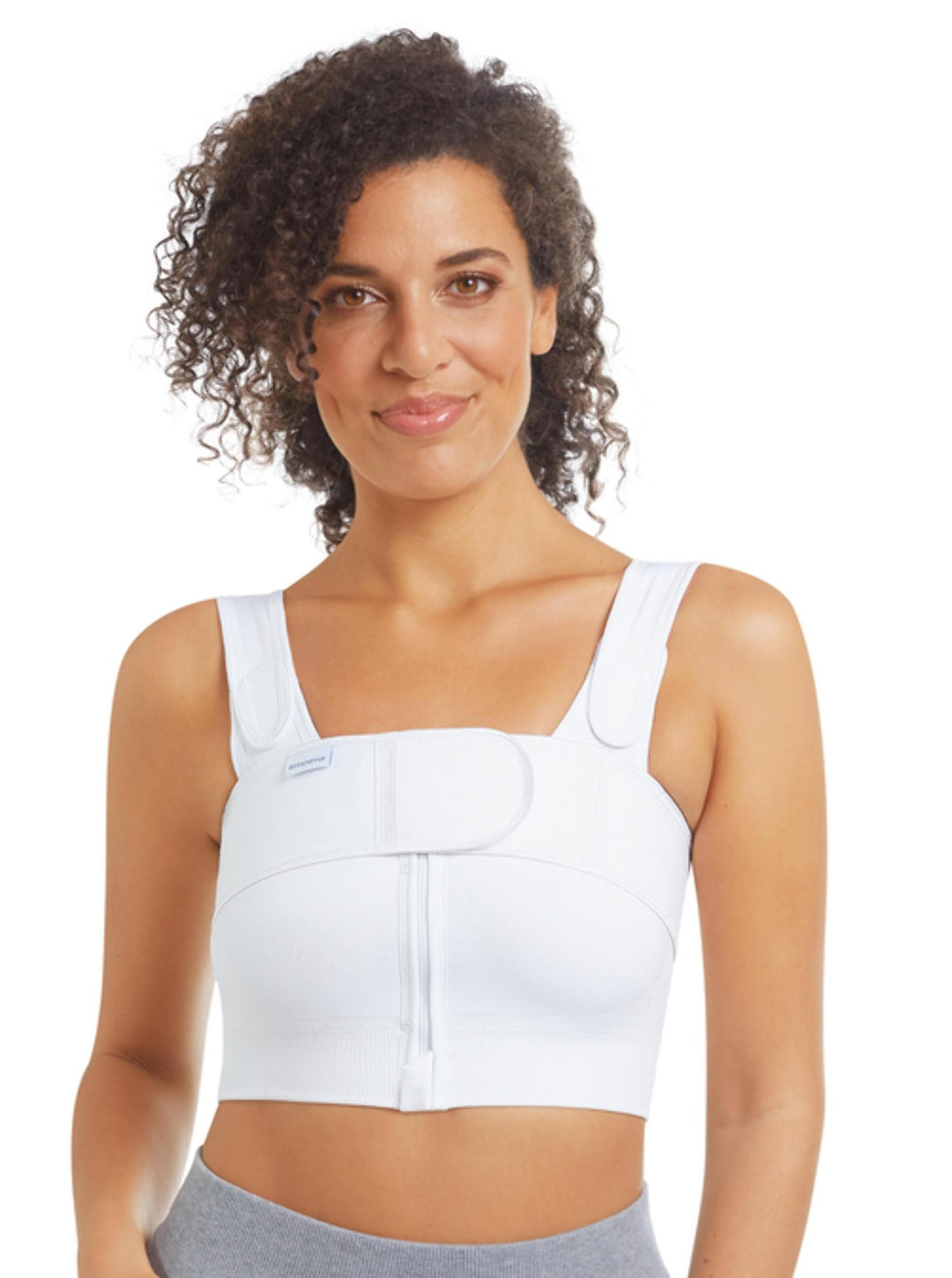 Amoena Pamela Seamless Surgical Bra - White - Erilan