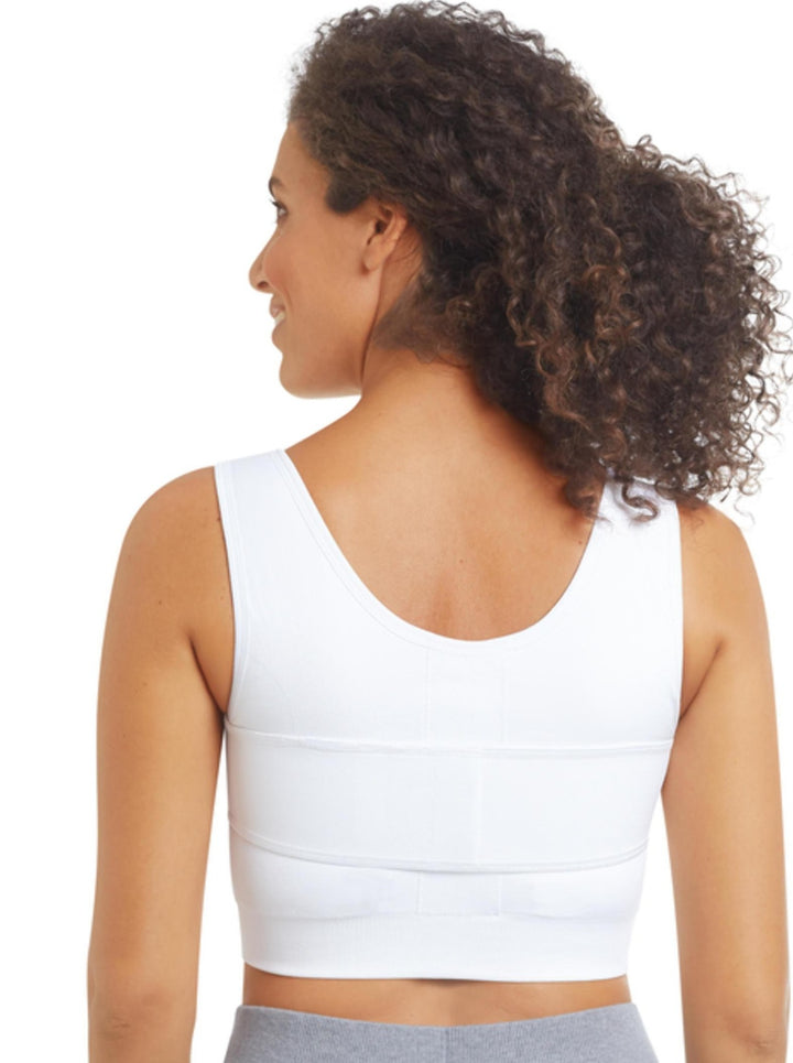 Amoena Pamela Seamless Surgical Bra - White - Erilan