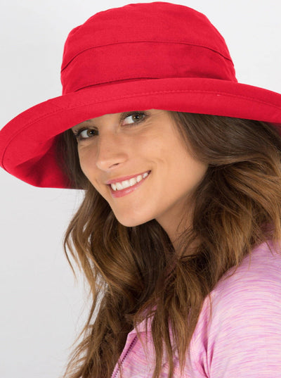 Cancer Council Essential Traveller Sunhat - Poppy - Erilan