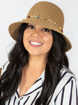 Cancer Council Bohemian Bucket Style Hat - Chocolate Fleck
