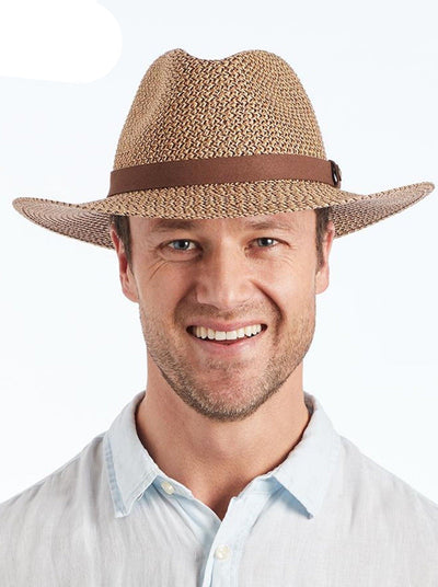 Cancer Council Outback Lightweight Fedora - Chocolate - Erilan