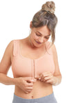 Amoena Sina Seamless Surgical Bra - Rose Nude