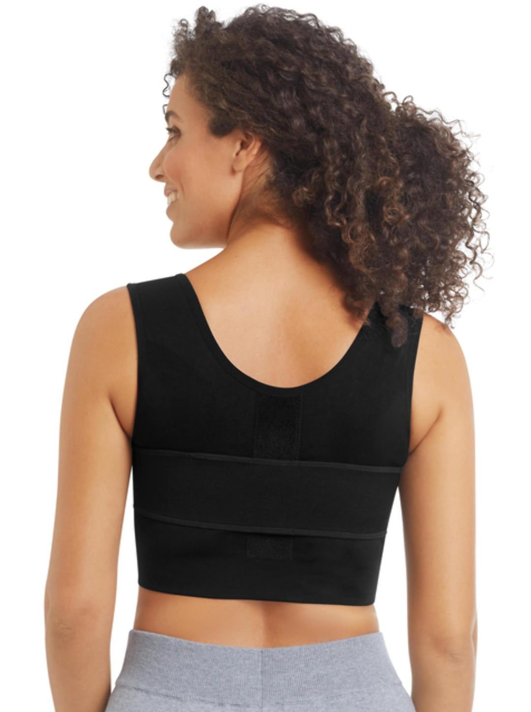Amoena Sina Seamless Surgical Bra - Black - Erilan