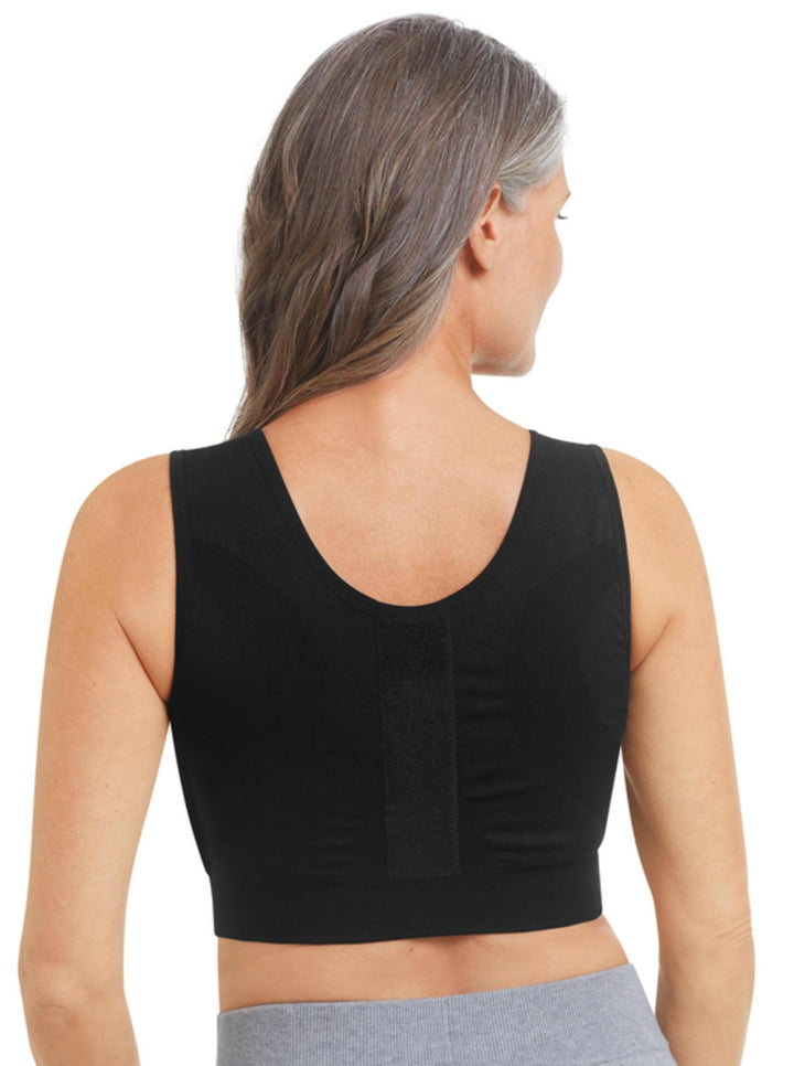 Amoena Sina Seamless Surgical Bra - Black - Erilan