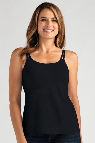 Amoena Valletta Mastectomy Top - Black - Erilan