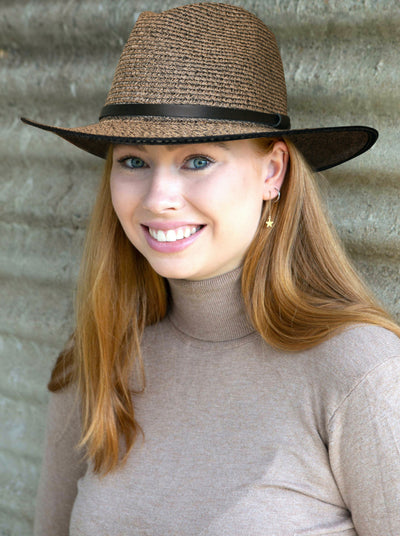 Rigon Tyler Unisex Fedora - Burnt Clove - Erilan
