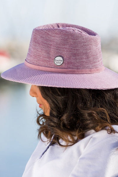 Evoke Aston Fedora - Old Rose/Pink - Erilan